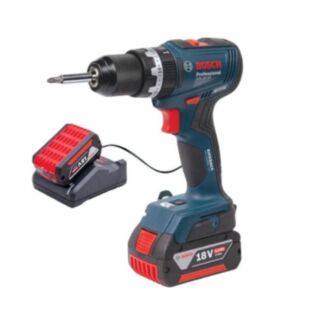 Bosch 18V Combi Drill With 2 x 4.0Ah Li-Ion Batteries XMS25COMBIB