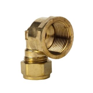 317 Brass Fi Elbow 3/4 X 1