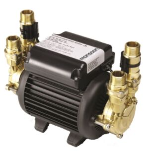 Monsoon Twin Standard Brass Booster Pump 1.5 Bar