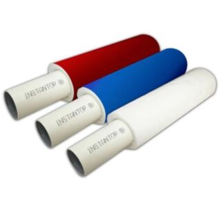 Instantor Pex-Al-Pex 13mm Insulated Pipe 20mm - 50m White