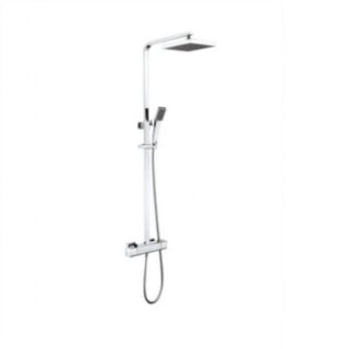 Onyx Square Exposed Thermostatic Shower Kit