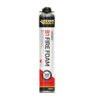 Everbuild B1 Gun Grade Fire Expanding Foam 750ml