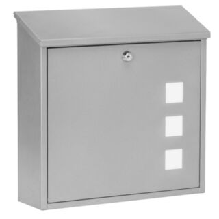 Burg Wachter Aire Post Box Silver