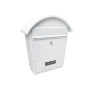 Burg Wachter Classic 2 Post Box Matt White