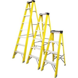 Power Fibreglass 8 Step Ladder