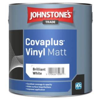 Johnstones Trade Covaplus Vinyl Matt Brilliant White