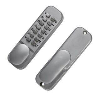 Basta Silver Latchbolt Digital Lock