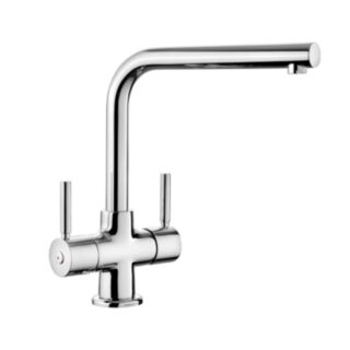 Aquadisc 5 Chrome Dual Lever Tap